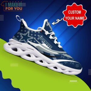 Dallas Cowboys NFL Max Soul Shoes Custom Name Sneakers Must Have Cowboys Fans 5