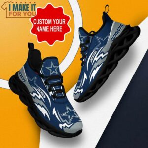 Dallas Cowboys NFL Custom Name Max Soul Sneakers Dallas Cowboys Gift Ideas 8