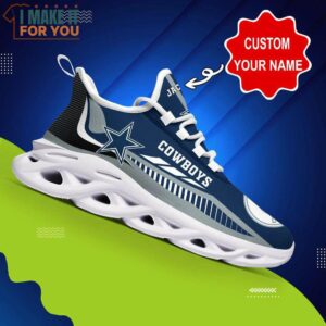 Dallas Cowboys Personalized Sneakers Custom Max Soul Shoes Ultimate Dallas Cowboys Gifts 3