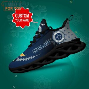 Dallas Cowboys NFL Max Soul Shoes Custom Name Yoda Sneakers Gifts For NFL Fans 4