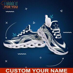 Dallas Cowboys NFL Max Soul Shoes Custom Name Personalized Gifts For NFL Fans 5