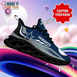 Dallas Cowboys Personalized Sneakers Custom Max Soul Shoes Ultimate Dallas Cowboys Gifts 5