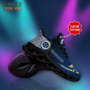 Dallas Cowboys NFL Max Soul Shoes Custom Name Yoda Sneakers Gifts For NFL Fans 5