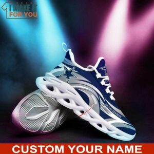 Dallas Cowboys NFL Max Soul Shoes Custom Name Personalized Gifts For NFL Fans 6