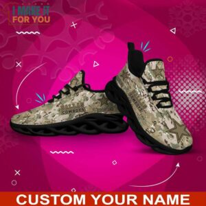 Dallas Cowboys NFL Max Soul Shoes Custom Name Camo Pattern Sneakers Personalized Gifts For NFL Fans 7