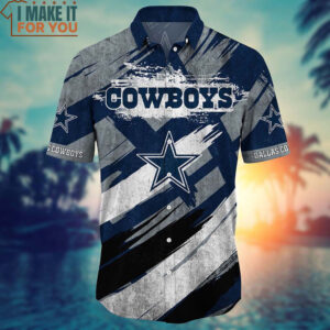 Dallas Cowboys 3D Horror Characters Movie Hawaiian Shirt And Short Best Gift For Fans 2