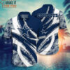 Dallas Cowboys Blue White Tropical Pattern Hawaiian Shirt And Short, Gift For Sports Football Fans