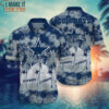 Dallas Cowboys Coconut Tree Graphic Hawaiian Shirt And Short, Gift For Cowboys Fans