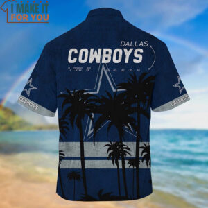 Dallas Cowboys Coconut Tree Summer Beach Hawaiian Shirt And Short Gift For Best Fans 3