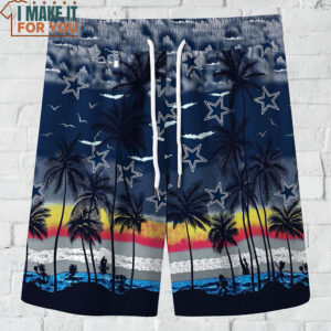 Dallas Cowboys Enjoy Summer Beach Hawaiian Shirt And Short Gift For Fan 4