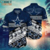 Dallas Cowboys Graphic Tropical Pattern 3D Printed Hawaiian Shirt And Short, Dallas Cowboys Gifts for Fanatics