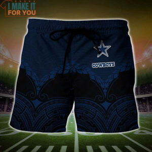 Dallas Cowboys Hawaiian Shirt Polynesian Pattern Summer Gift For Men Women Cowboys Fans 3