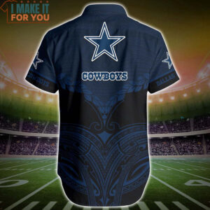 Dallas Cowboys Hawaiian Shirt Polynesian Pattern Summer Gift For Men Women Cowboys Fans 5