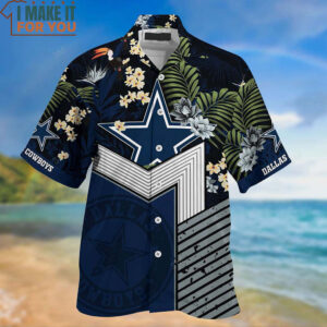 Dallas Cowboys NFL Football Beach Shirt Summer Hawaiian Shirt And Short For Big Fans 2