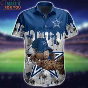 Dallas Cowboys NFL Groot Graphic Hawaiian Shirt Best Gift Ever For Fan 4