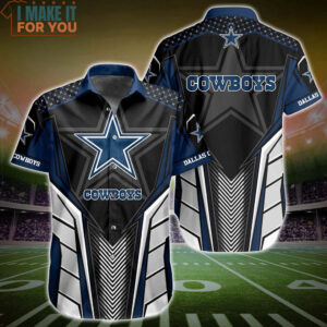 Dallas Cowboys NFL Warrior Suit Hawaiian Shirt Summer Gift For Sports Enthusiast 2