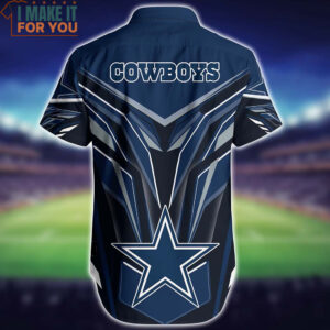 Dallas Cowboys NFL Unique Pattern Hawaiian Shirt Summer Gift For Sports Fans NFL Enthusiast 3