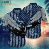 Dallas Cowboys Retro American Flag Print Hawaiian Shirt Short