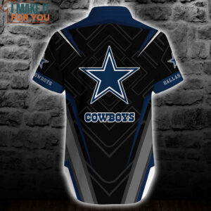 Dallas Cowboys New Style Hawaiian Shirt And Short Best Gift For Fans 3