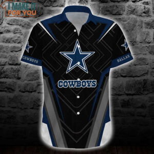Dallas Cowboys New Style Hawaiian Shirt And Short Best Gift For Fans 4