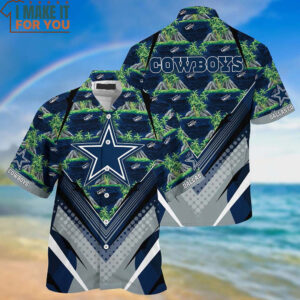 Dallas Cowboys Team Beach Shirt For Sports Cowboys Fans Hawaiian Shirt And Short 5