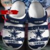 Personalized Dallas Cowboys Football Team NFL Crocs