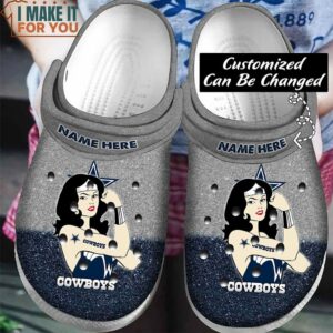 Personalized Dallas Cowboys Wonder Women New Crocs