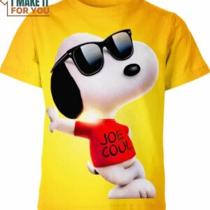 Joe Cool Snoopy Peanuts T-shirt, Adorable Snoopy Gifts for All Ages Joe Cool Snoopy Peanuts T-shirt, Adorable Snoopy Gifts for All Ages