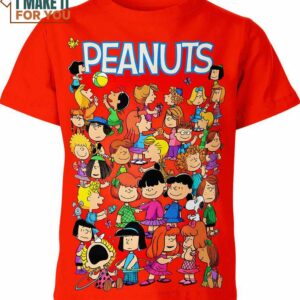 Peanuts Characters 3D T-Shirt, Top-Rated Snoopy Gifts Collection Peanuts Characters 3D T-Shirt, Top-Rated Snoopy Gifts Collection