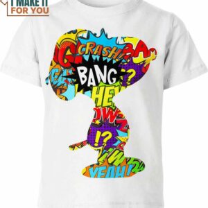 Snoopy Cartoon Shirt, Peanuts Snoopy Gifts