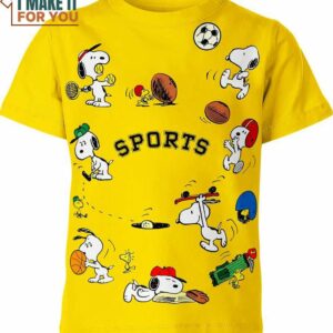 Snoopy Sport Shirt, Snoopy Gifts for Every Occasion Snoopy Sport Shirt, Snoopy Gifts for Every Occasion