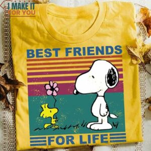 Snoopy And Woodstock Best Friends For Life T-Shirt, Best Snoopy Gift Ideas Snoopy And Woodstock Best Friends For Life T-Shirt, Best Snoopy Gift Ideas
