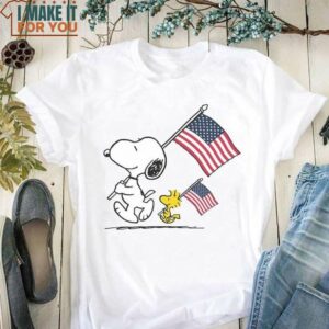 Snoopy And Woodstock Comic Strip American Flag 4th July Independence Day T-Shirt, Snoopy Shirt Snoopy And Woodstock Comic Strip American Flag 4th July Independence Day T-Shirt, Snoopy Shirt