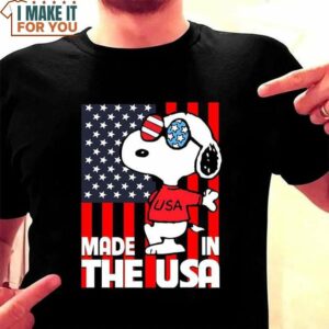 Independence Day USA Lovers Snoopy T-Shirt, Snoopy Collectible Gifts Independence Day USA Lovers Snoopy T-Shirt, Snoopy Collectible Gifts