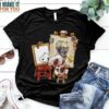 Snoopy Painting In The Mirror Funny T-Shirt For Fan