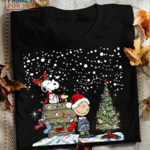Snoopy and Peanuts Lovers Merry Christmas Shirt, Snoopy Gifts for Every Occasion