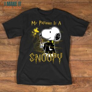 My Patronus Is A Snoopy Harry Potter T-Shirt, Best Snoopy Gift Ideas