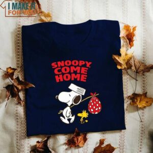 Snoopy Come Home Snoopy And Woodstock Perfect Gift For Fans