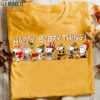 Happy Everything Snoopy Lover Shirt, Snoopy Gifts for Every Occasion
