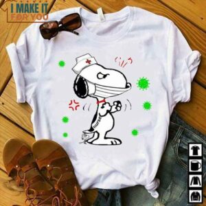 Snoopy Nurse Shirt, Unique Snoopy Gifts for Fans
