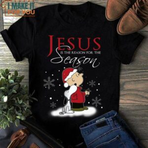 Jesus Is The Reason For The Reason Snoopy T-Shirt, Best Snoopy Gift Ideas