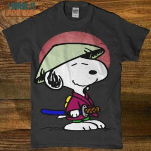 Snoopy Ninja T-Shirt, Unique Snoopy Gifts for Fans