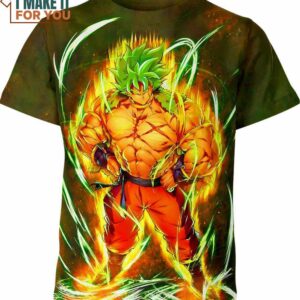 Broly Dragon Ball Z Shirt, Bold Dragon Ball Z Fashion Statement Broly Dragon Ball Z Shirt, Bold Dragon Ball Z Fashion Statement