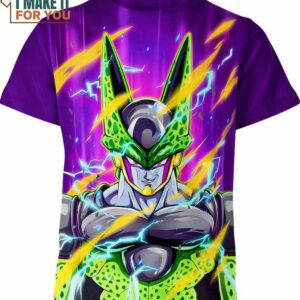 Cell Dragon Ball Z Shirt, Bold Dragon Ball Z Fashion Statement