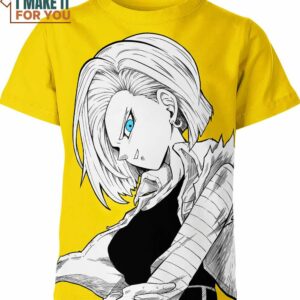 Dragon Ball Z Sexy Android 18, Eye-catching Dragon Ball Z Apparel