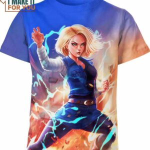 Dragon Ball Z Sexy Android 18, Perfect Gift for Anime Enthusiasts