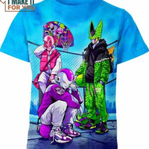 Dragon Ball Z Shirt, Featuring All Your Favorite Characters Dragon Ball Z Shirt, Featuring All Your Favorite Characters