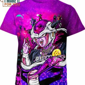 Frieza Dragon Ball Z Shirt, Unique Dragon Ball Z Character Design