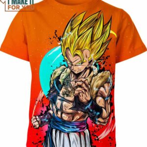 Gogeta From Dragon Ball Z Shirt, Goku 3D Tee for Anime Lovers Gogeta From Dragon Ball Z Shirt, Goku 3D Tee for Anime Lovers