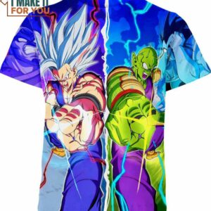 Gohan X Piccolo Dragon Ball Z Shirt, Iconic Dragon Ball Z Duo Design